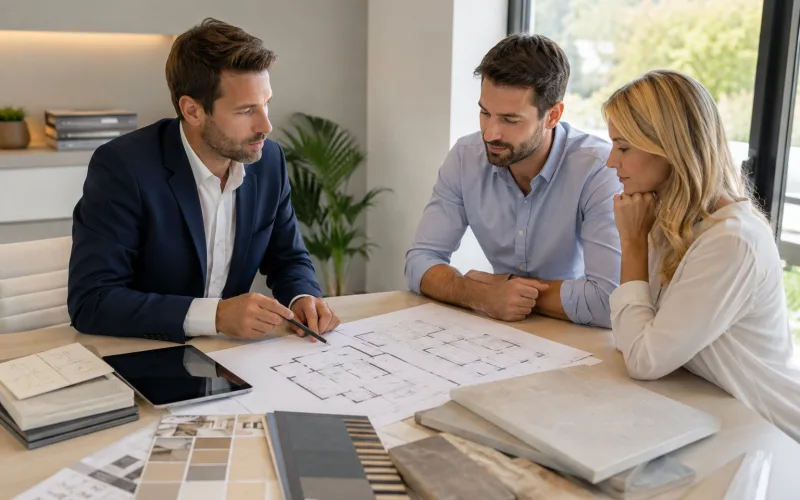 Accompagnement d'un projet de construction de maison