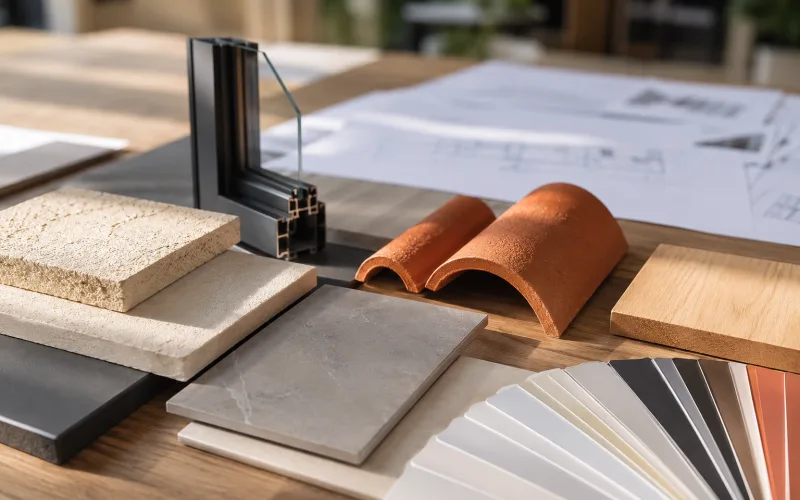 Sélection de matériaux pour la construction