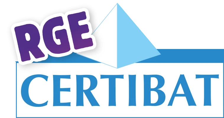 Logo RGE Certibat - Reconnu Garant de l'Environnement