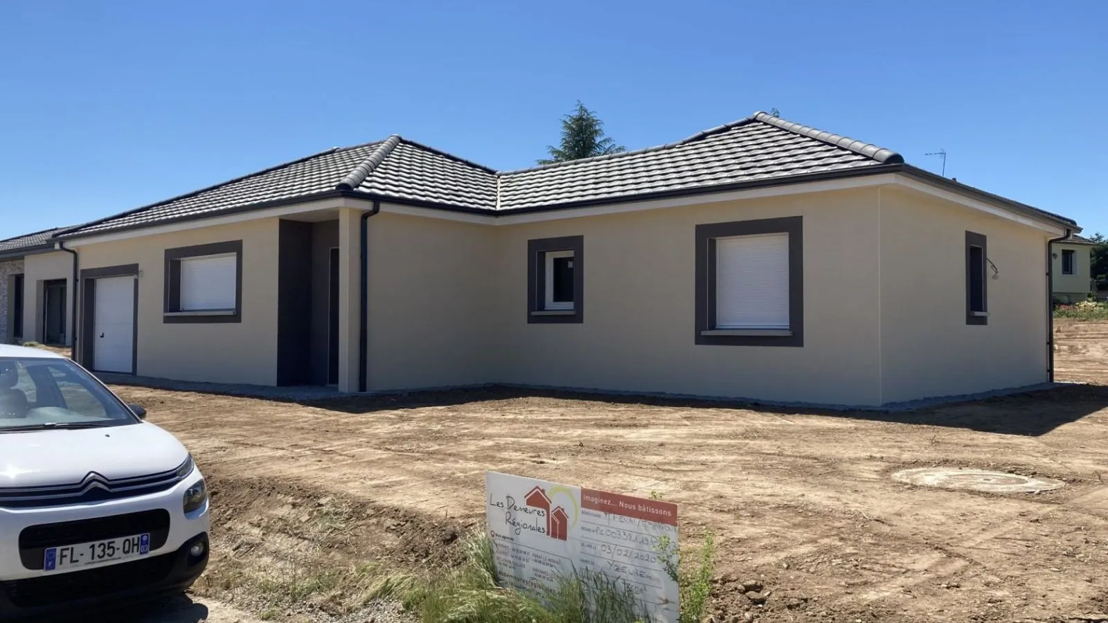 Maison moderne en décalé à Yzeure à YZEURE