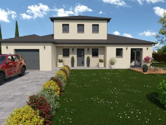 Projet de construction d'une maison 131 m² avec terrain à MATOUR (71)