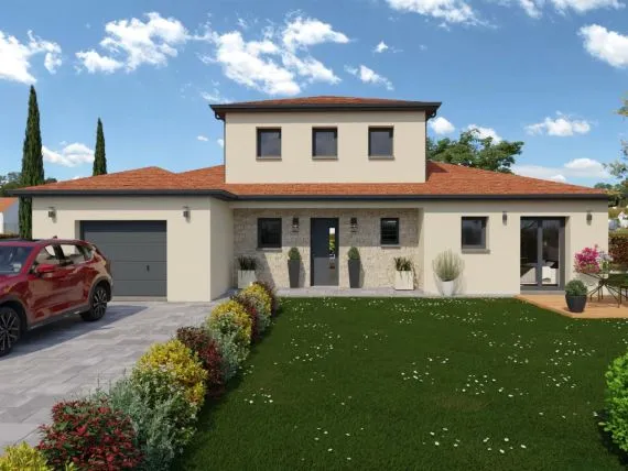 Projet de construction d'une maison 131 m² avec terrain à ARS-SUR-FORMANS (01)