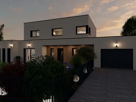 Projet de construction d'une maison 172 m² avec terrain à YZEURE (03)