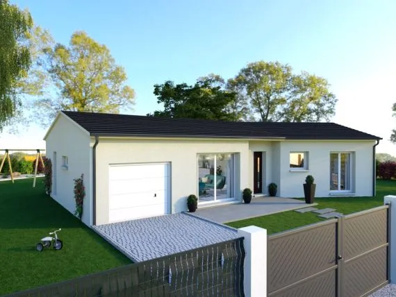Projet de construction d'une maison 106 m² avec terrain à SAINT-GERMAIN-LEMBRON (63)