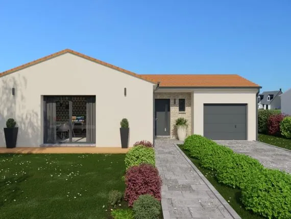 Projet de construction d'une maison 101 m² avec terrain à VENDAT (03)