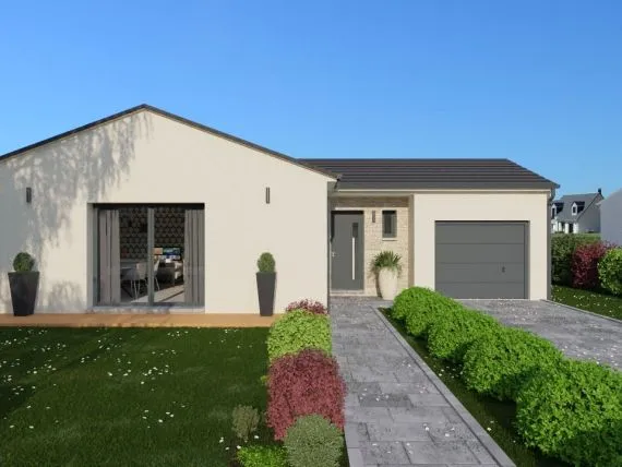 Projet de construction d'une maison 101 m² avec terrain à DIGOIN (71)