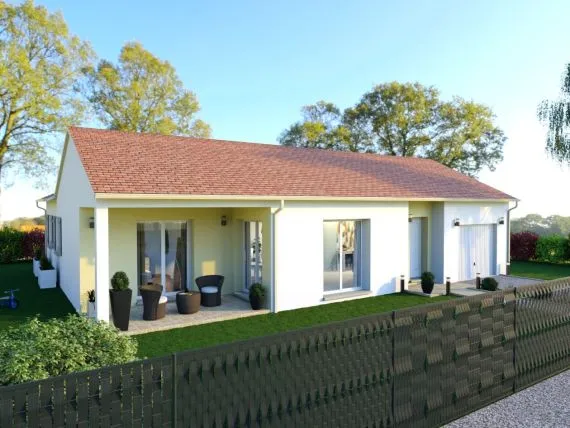 Projet de construction d'une maison 99 m² avec terrain à VENDAT (03)