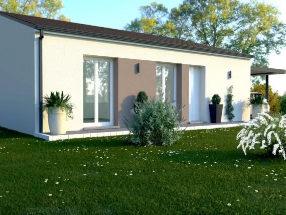 Projet de construction d'une maison 75 m² avec terrain à GUEUGNON (71)