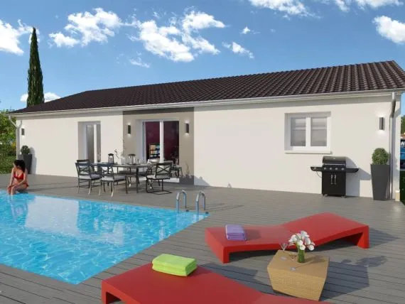 Projet de construction d'une maison 93 m² avec terrain à VENDAT (03)