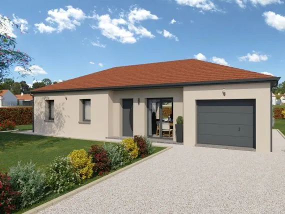 Projet de construction d'une maison 100 m² avec terrain à DIGOIN (71)