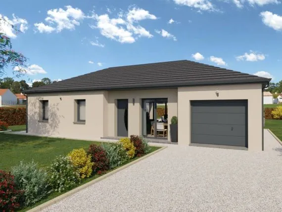 Projet de construction d'une maison 100 m² avec terrain à CUSSET (03)