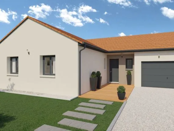 Projet de construction d'une maison 96 m² avec terrain à CUSSET (03)