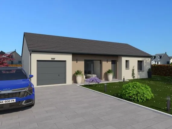 Projet de construction d'une maison 98 m² avec terrain à CEBAZAT (63)