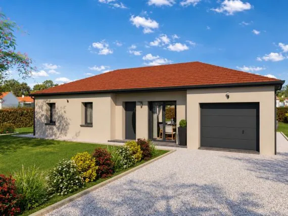 Projet de construction d'une maison 100 m² avec terrain à NEUVILLE-LES-DAMES (01)