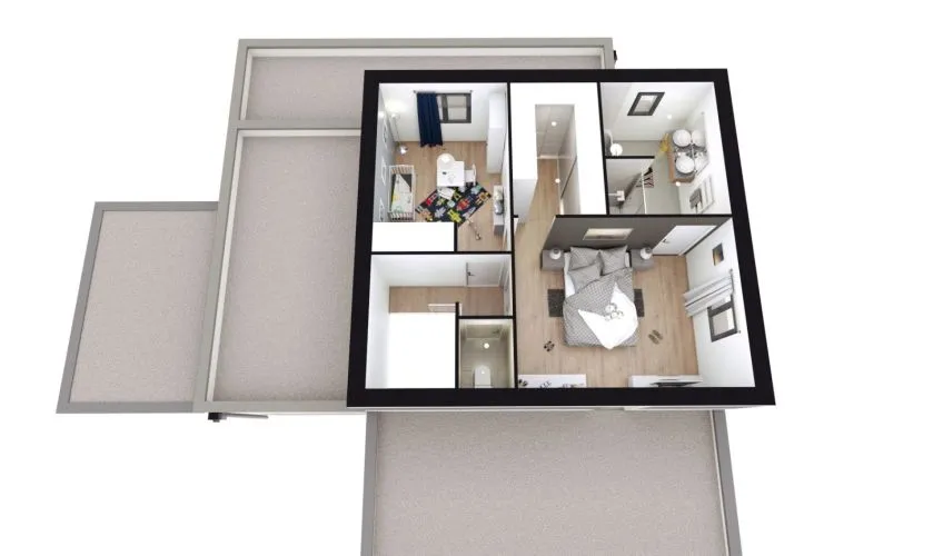 Projet de construction d'une maison 117 m² avec terrain à REPLONGES (01)
