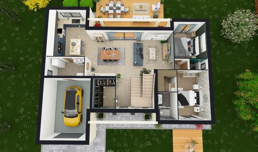 Projet de construction d'une maison 131 m² avec terrain à PARENT (63)