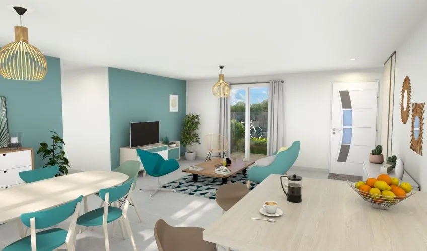 Projet de construction d'une maison 90 m² avec terrain à PERRECY-LES-FORGES (71)