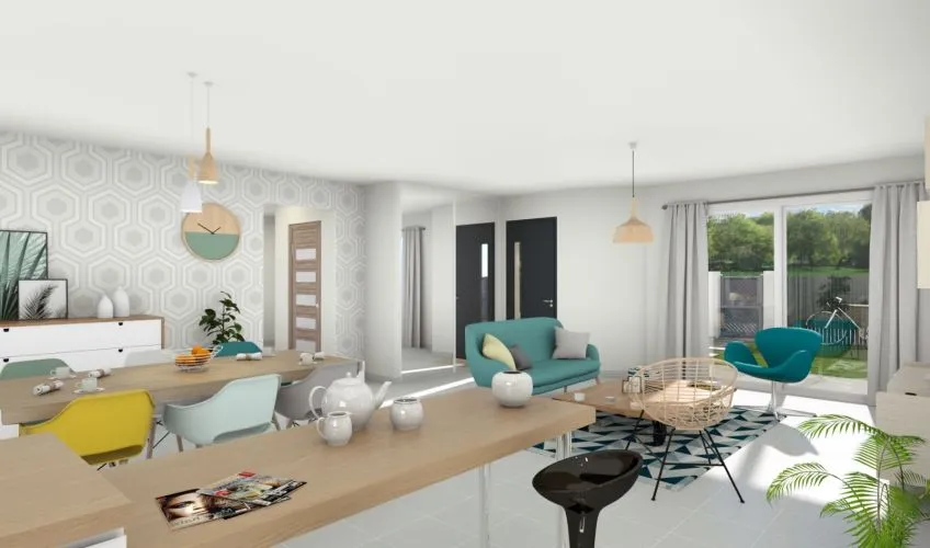 Projet de construction d'une maison 106 m² avec terrain à MATOUR (71)