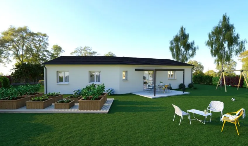 Projet de construction d'une maison 106 m² avec terrain à MATOUR (71)