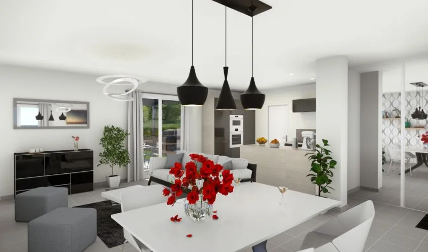 Projet de construction d'une maison 102 m² avec terrain à MATOUR (71)