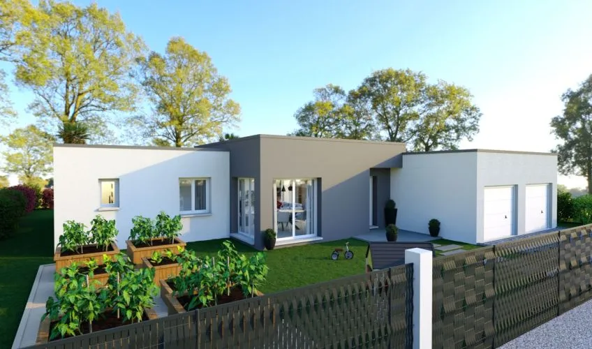 Projet de construction d'une maison 102 m² avec terrain à MATOUR (71)