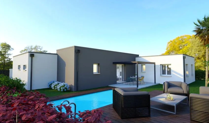 Projet de construction d'une maison 102 m² avec terrain à MATOUR (71)