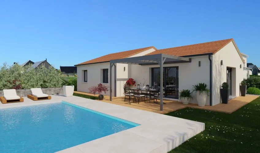 Projet de construction d'une maison 101 m² avec terrain à BAGE-LA-VILLE (01)