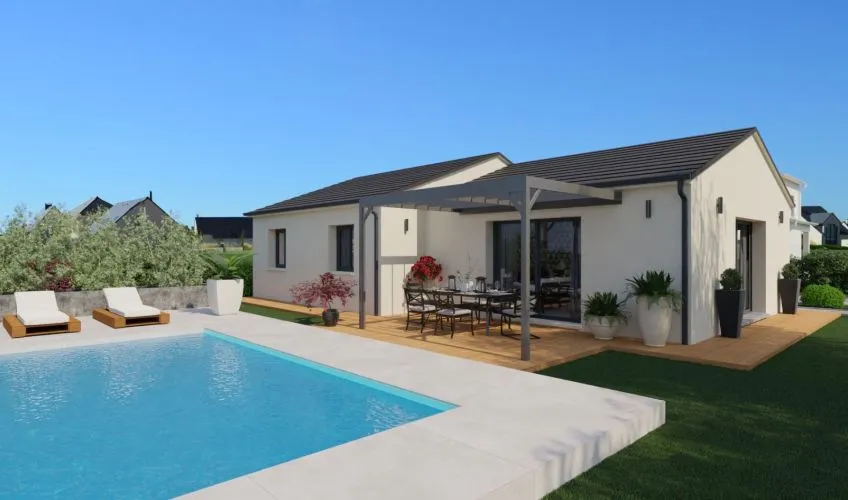 Projet de construction d'une maison 101 m² avec terrain à DIGOIN (71)