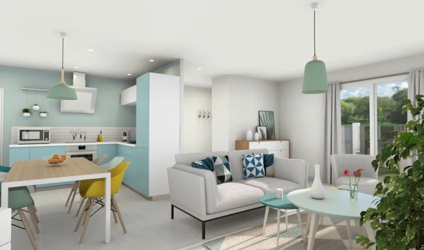 Projet de construction d'une maison 99 m² avec terrain à VENDAT (03)