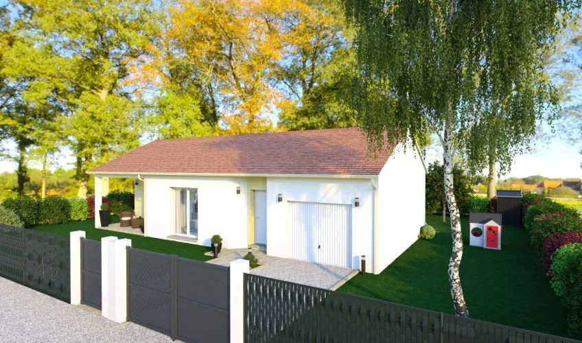 Projet de construction d'une maison 99 m² avec terrain à VENDAT (03)