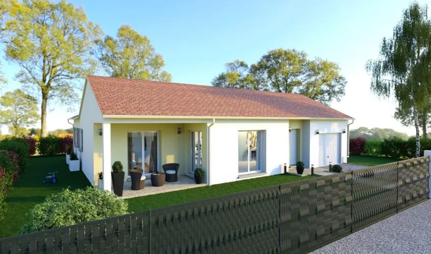 Projet de construction d'une maison 99 m² avec terrain à VENDAT (03)