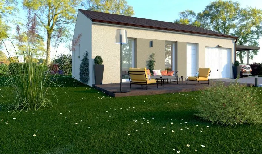 Projet de construction d'une maison 60 m² avec terrain à FEILLENS (01)