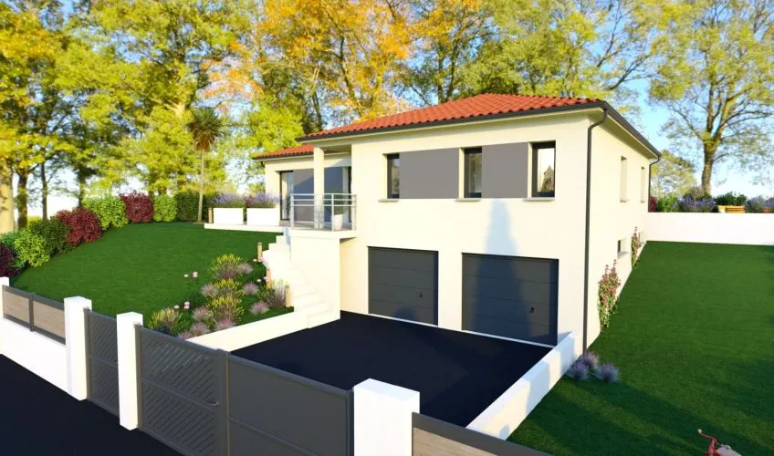 Projet de construction d'une maison 105 m² avec terrain à VENDAT (03)