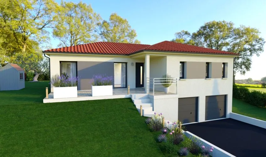 Projet de construction d'une maison 105 m² avec terrain à VENDAT (03)