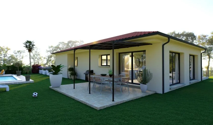 Projet de construction d'une maison 105 m² avec terrain à VENDAT (03)