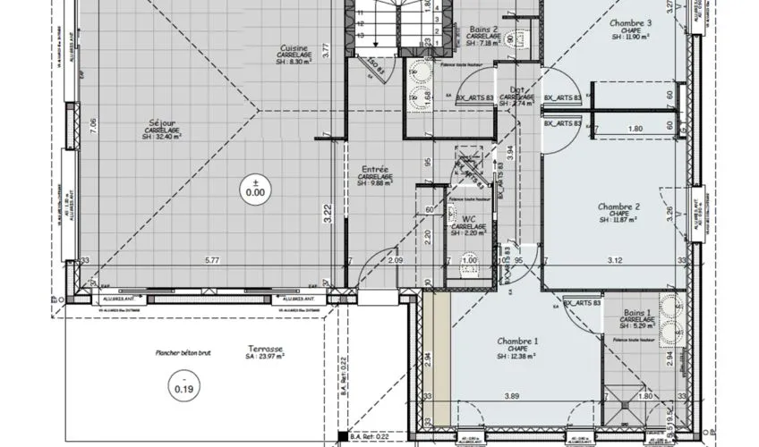 Projet de construction d'une maison 105 m² avec terrain à VENDAT (03)