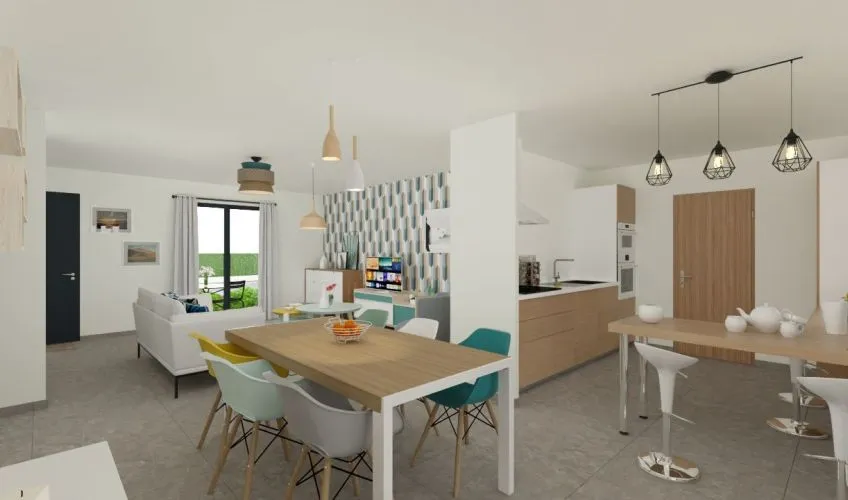 Projet de construction d'une maison 90 m² avec terrain à DIGOIN (71)