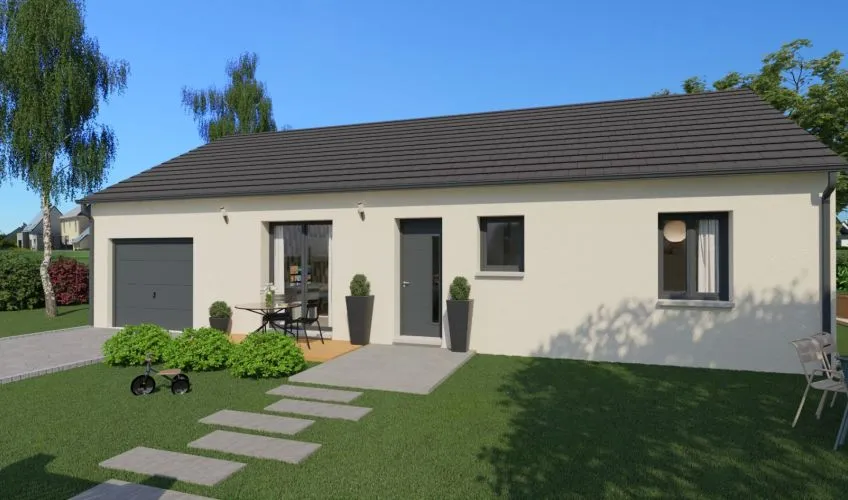 Projet de construction d'une maison 90 m² avec terrain à DIGOIN (71)