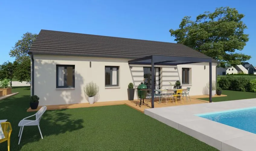 Projet de construction d'une maison 90 m² avec terrain à DIGOIN (71)