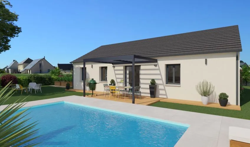Projet de construction d'une maison 90 m² avec terrain à DIGOIN (71)
