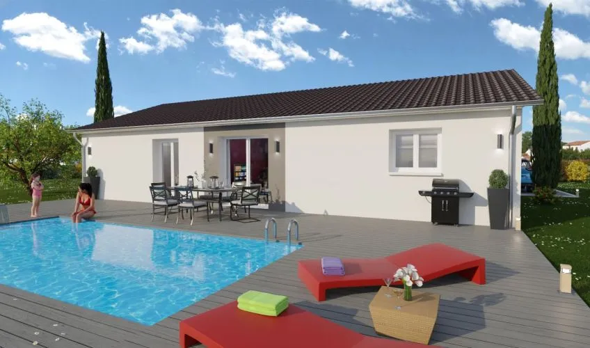 Projet de construction d'une maison 93 m² avec terrain à VENDAT (03)