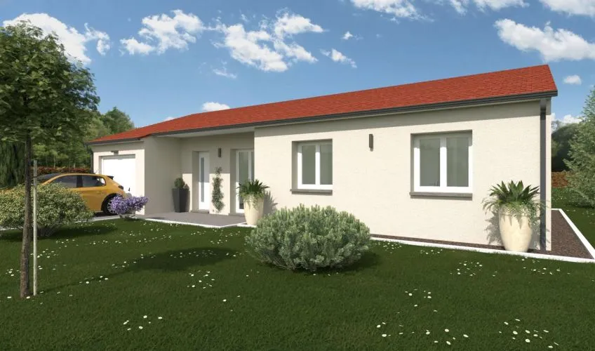Projet de construction d'une maison 93 m² avec terrain à GUEUGNON (71)