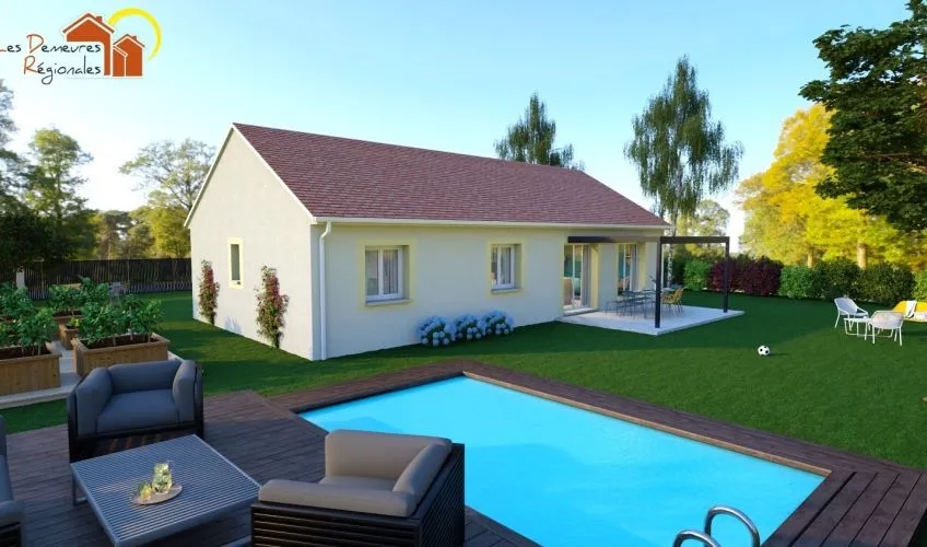 Projet de construction d'une maison 94 m² avec terrain à FEILLENS (01)