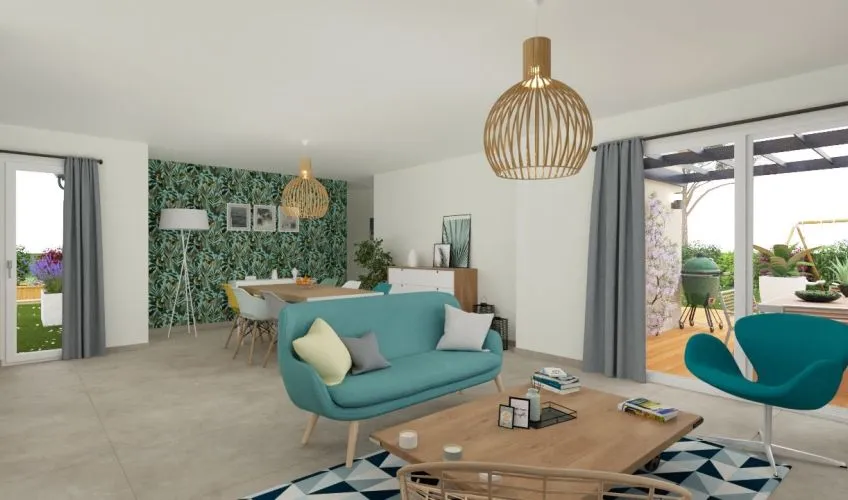 Projet de construction d'une maison 91 m² avec terrain à YZEURE (03)