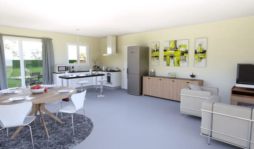 Projet de construction d'une maison 142 m² avec terrain à VENDAT (03)