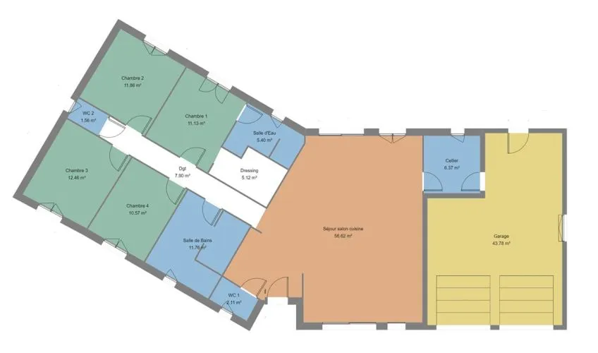 Projet de construction d'une maison 142 m² avec terrain à VENDAT (03)