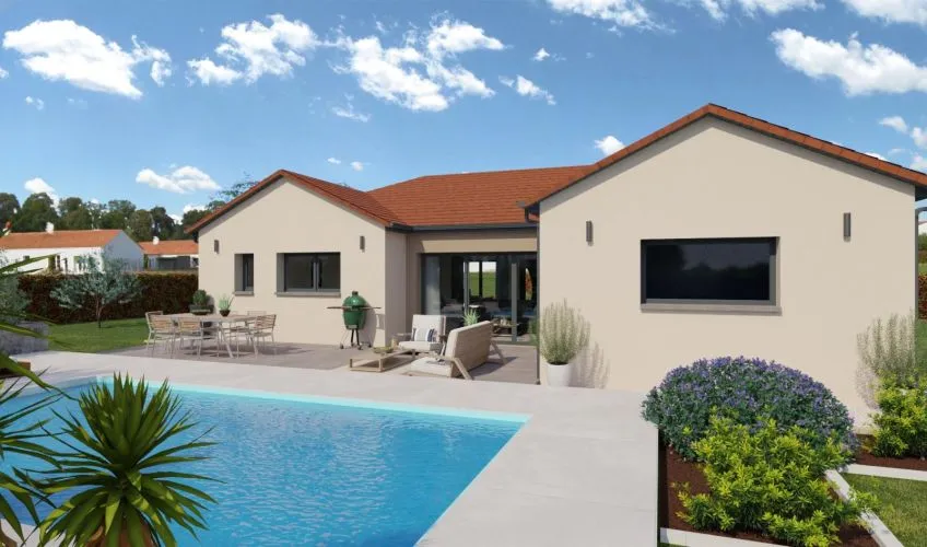 Projet de construction d'une maison 100 m² avec terrain à DIGOIN (71)