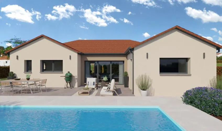 Projet de construction d'une maison 100 m² avec terrain à DIGOIN (71)