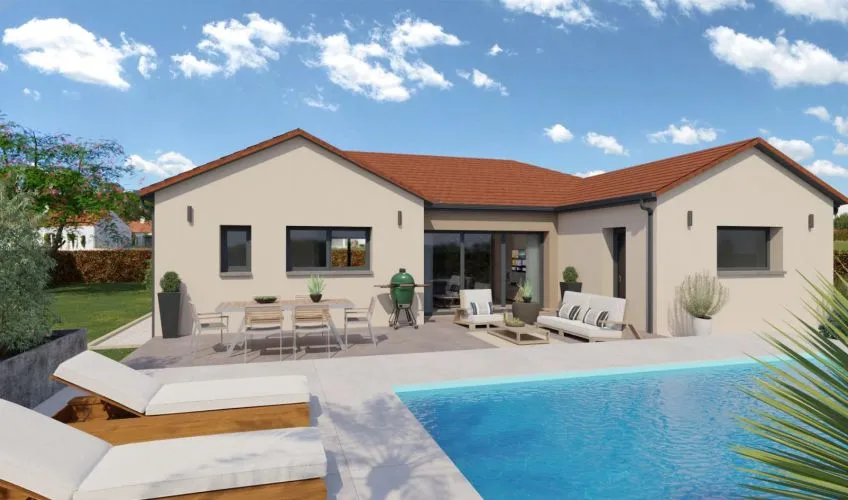 Projet de construction d'une maison 100 m² avec terrain à DIGOIN (71)
