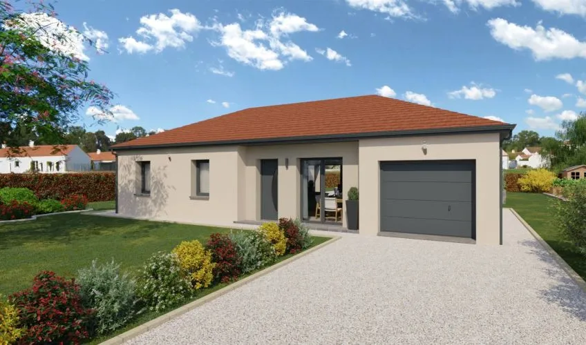 Projet de construction d'une maison 100 m² avec terrain à DIGOIN (71)